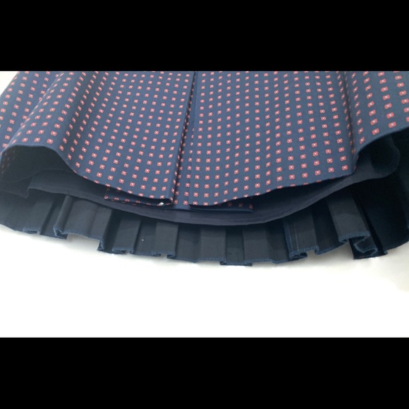 Tory Burch Klarissa Pleated Mini Skirt Size 8 - Picture 12 of 14